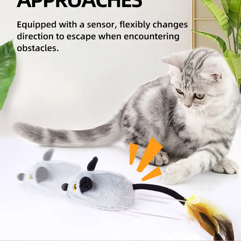 Brinquedo Rato para Gatos com Controle Remoto Interativo - Imagem 5