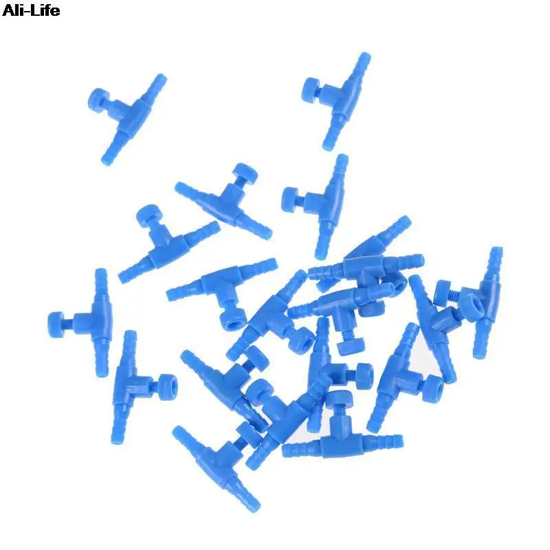 Válvula de Fluxo para Mangueira de Aquário 4x6mm 20 Peças - Imagem 3