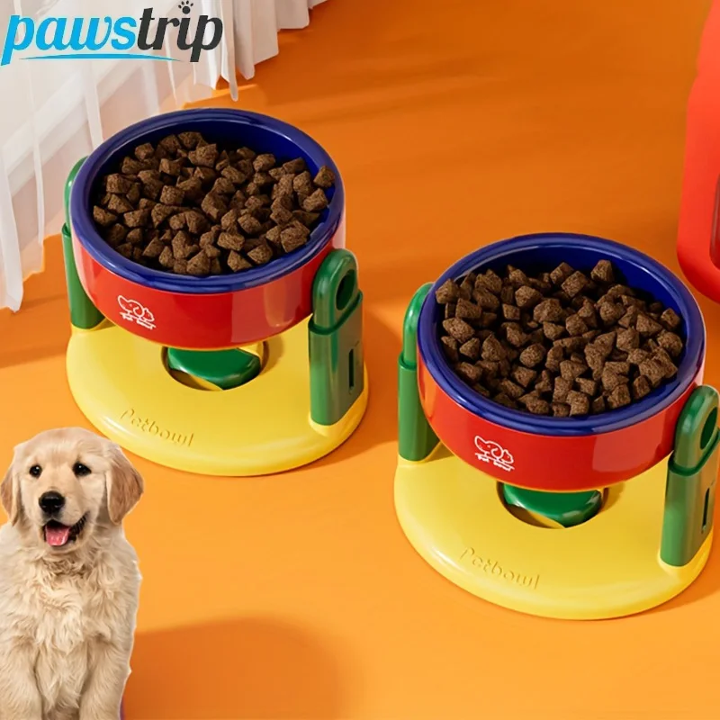 tigela elevada ajustável para cães e gatos