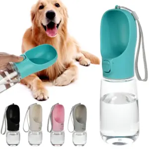 garrafa de água portátil para cães