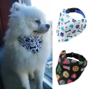 bandana triangular para cães pequenos e gatos