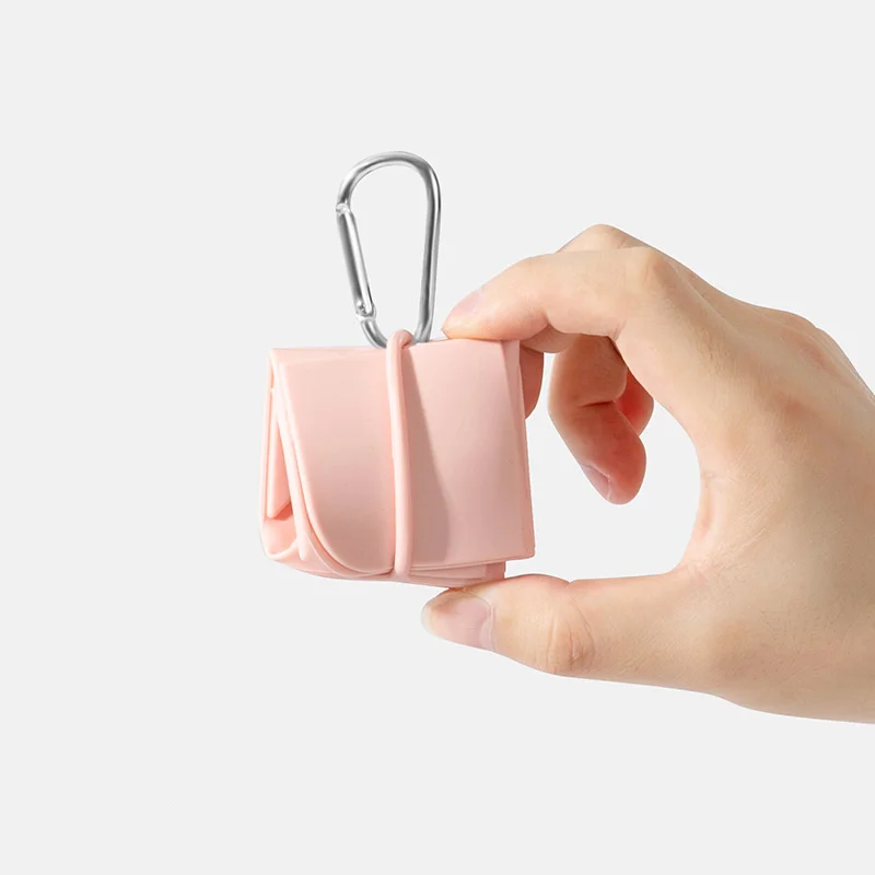 Tigela Portátil de Silicone para Cães e Gatos Dobrável para Viagem - Imagem 2