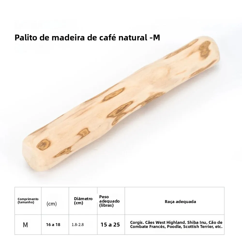 Madeira de Café para Cães XL: Ajuda a Reduzir o Estresse e a Coceira da Troca de Dentes - Image 3