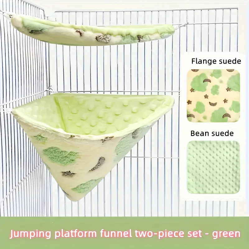 Rede e Funil para Hamster e Sugar Glider com Design Suspenso - Imagem 5