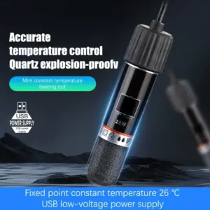 aquecedor de aquário mini USB com termostato