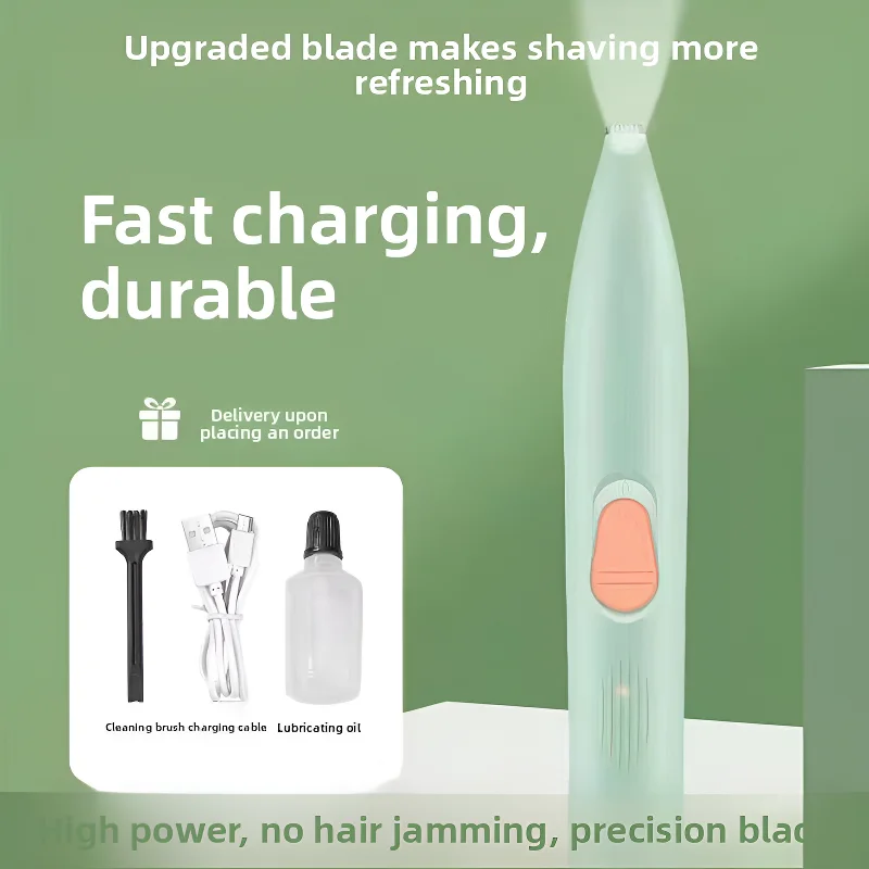Aparador de Pelos para Patas de Cães e Gatos Recarregável USB 500mAh - Imagem 6