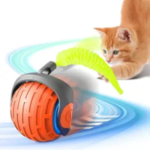 bola interativa para gatos recarregável
