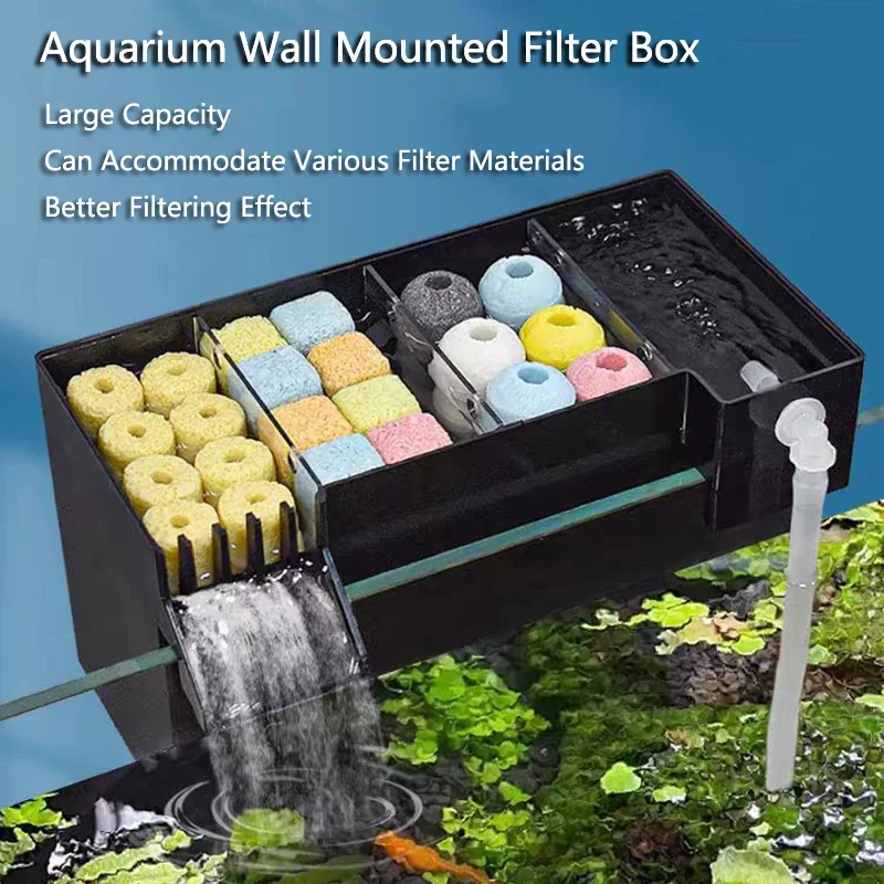 caixa de filtro externo para aquário pequeno
