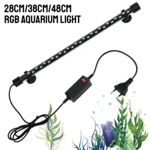 barra de luz submersível para aquário
