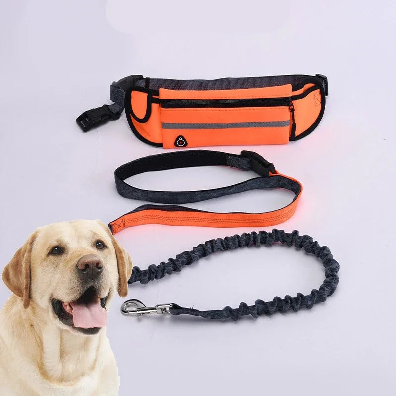 Coleira Mãos Livres para Cães com Cinto Refletivo Ajustável de 160 a 220 cm - Image 5