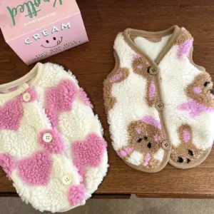 casaco de lã para cães pequenos