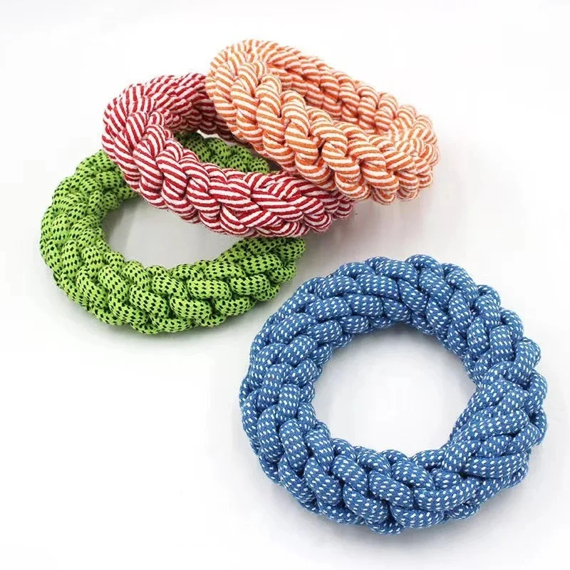Brinquedo de Corda para Cães Grandes Nó de 17 cm Resistente à Mordida - Image 5