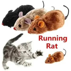brinquedo de rato de pelúcia para gatos