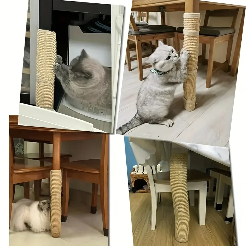 Protetor de Móveis para Gatos de Sisal com Alças Flexíveis - Imagem 6
