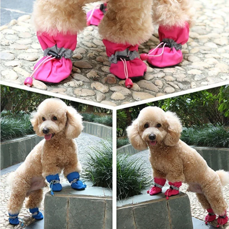 Botas Impermeáveis para Cães e Gatos com Sola Antiderrapante - Image 3