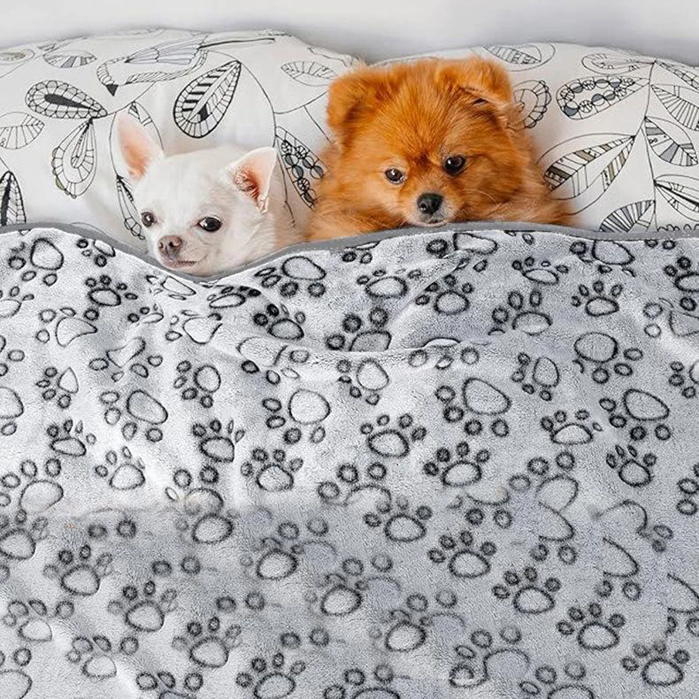 Cobertor para Cães e Gatos Lavável em Máquina Cinza - Image 3