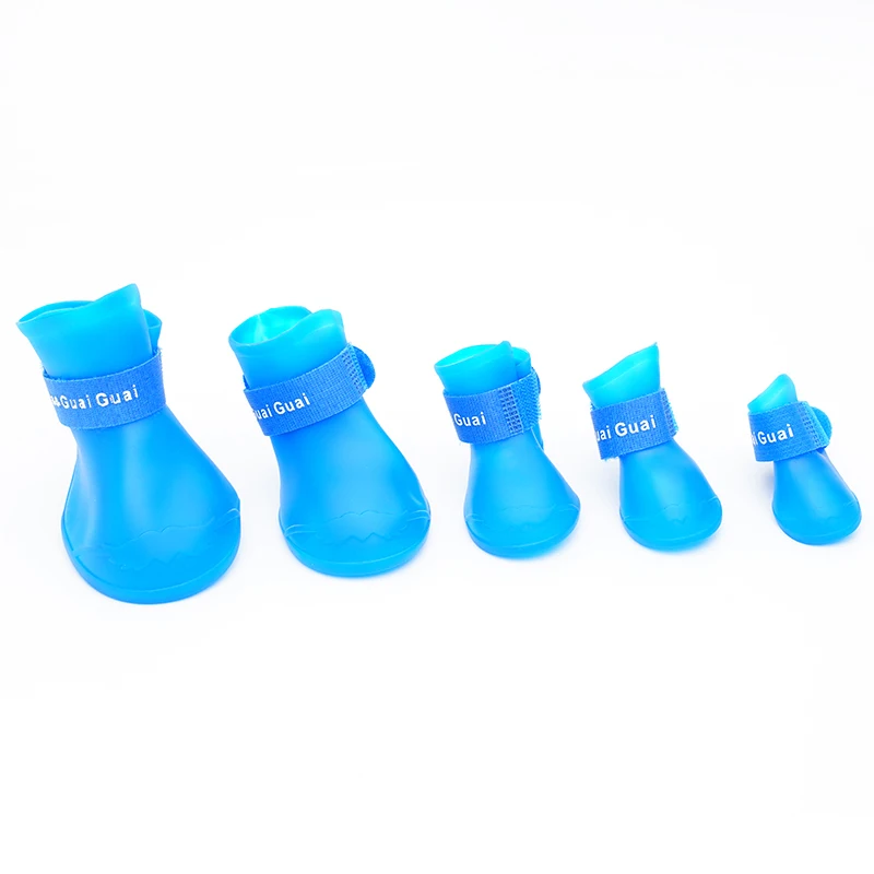 Sapato de Chuva para Cães e Gatos de Silicone Antiderrapante - Imagem 2