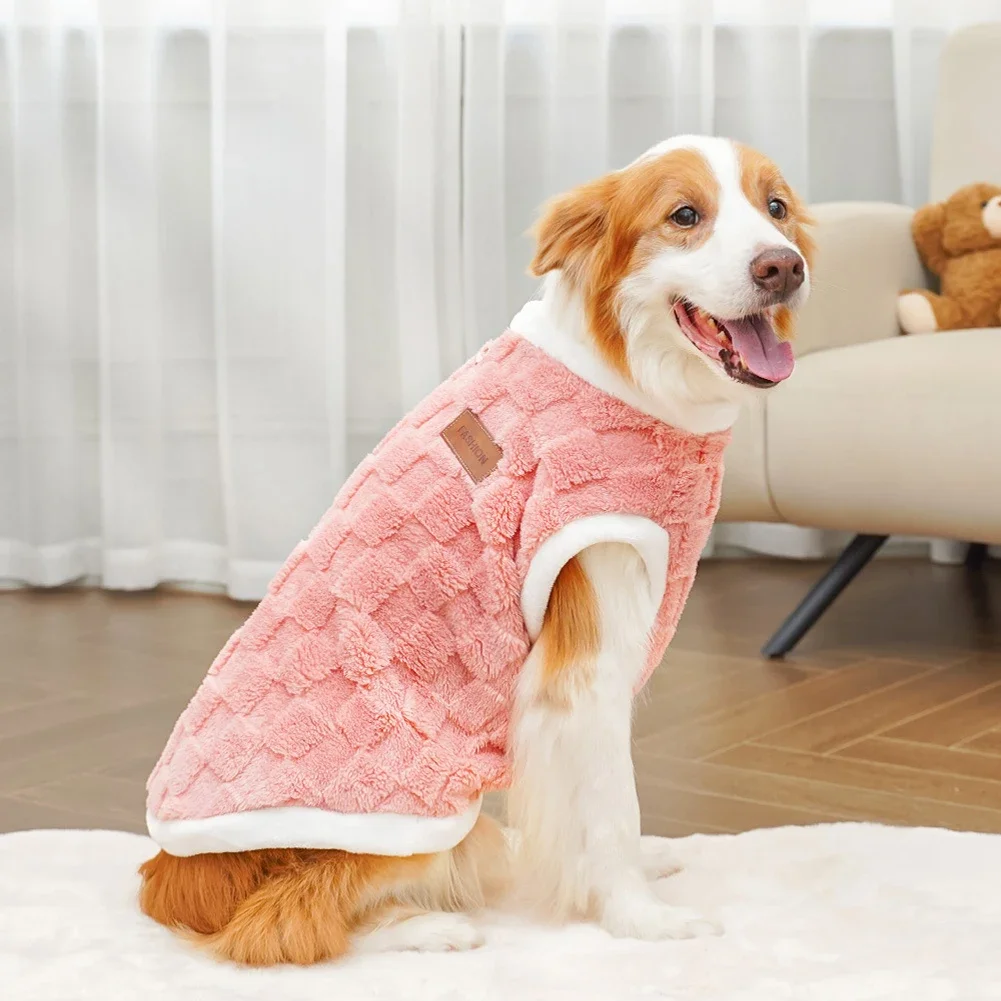 Suéter para Cães de Fleece Polar para 1,5-25kg, Térmico e Confortável - Image 3