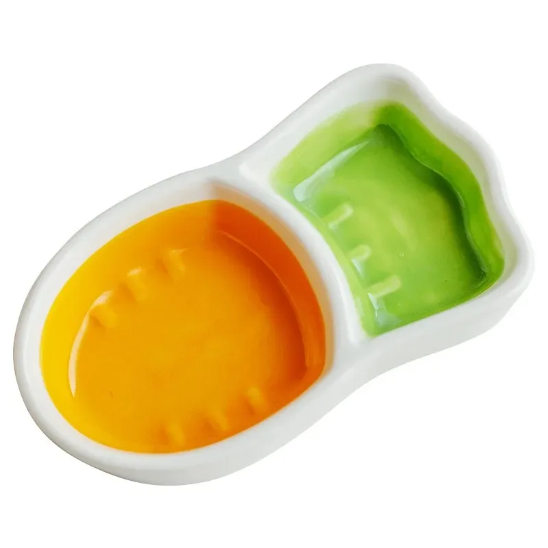 Tigela de Hamster Cenoura 2 em 1 com Divisor de Comida e Água - Imagem 6