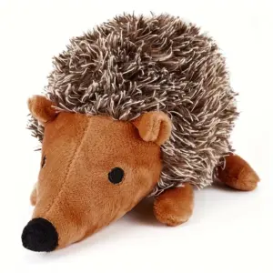 brinquedo de pelúcia ouriço para cães