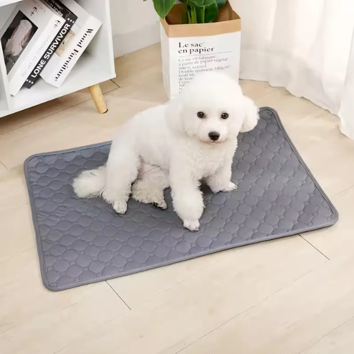 Tapete Absorvente para Cães Reutilizável e Lavável - Imagem 2