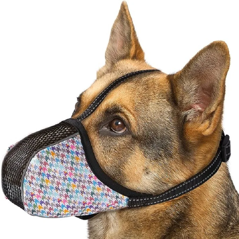 Focinheira de Malha para Cães Pequenos e Grandes Respirável - Image 2