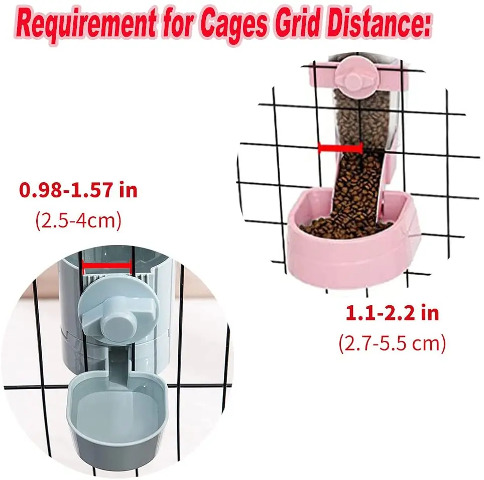 Comedouro Automático para Pets com Garrafa de Água Suspensa - Imagem 4