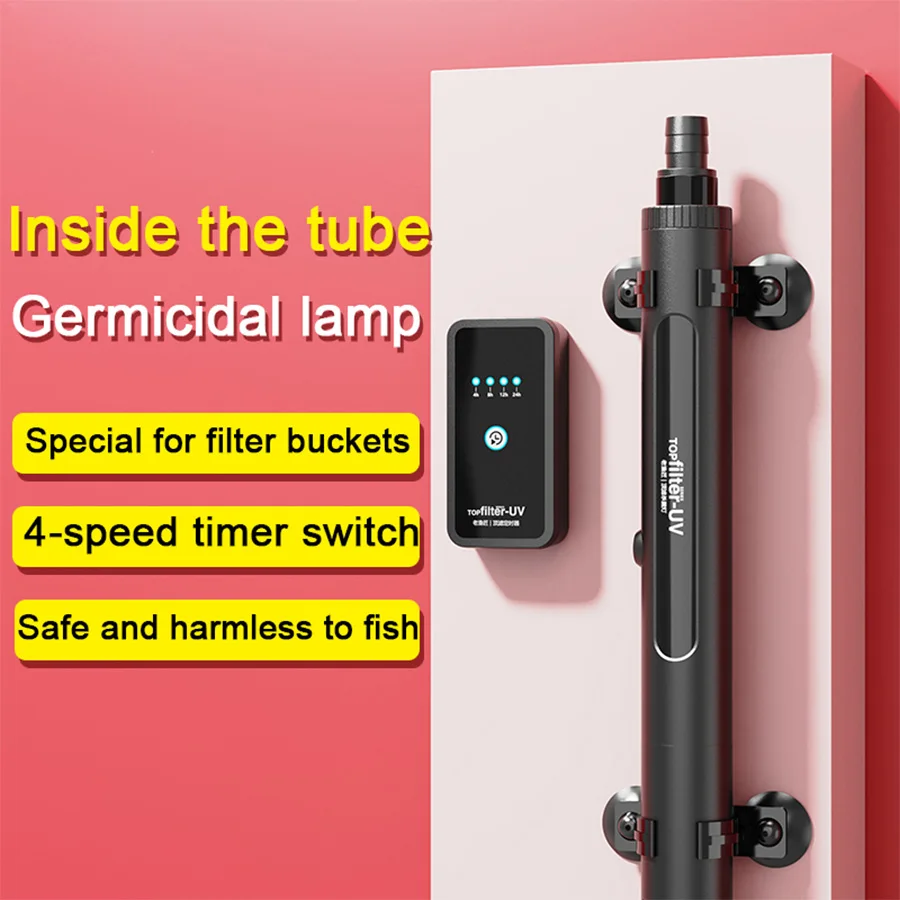 lâmpada UV para filtro de aquário