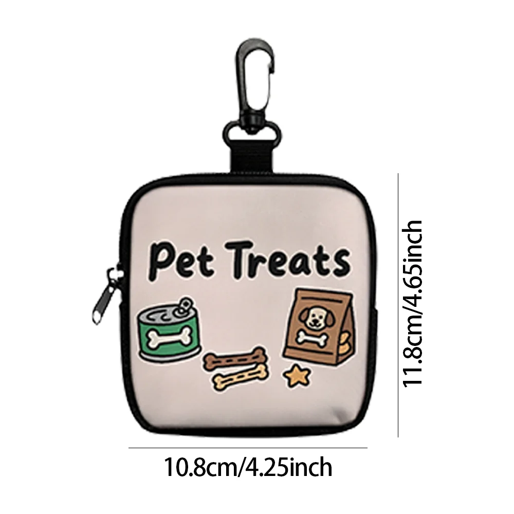 Bolsa para Petiscos para Cães com Gancho e Zíper 10,8x11,8 cm - Imagem 2