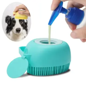 escova massageadora para cães e gatos