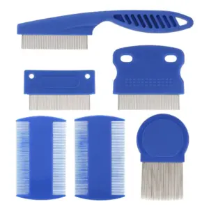 kit pente para pulgas cães e gatos