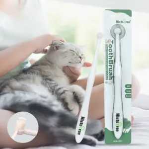 escova de dentes para cães e gatos pequenos