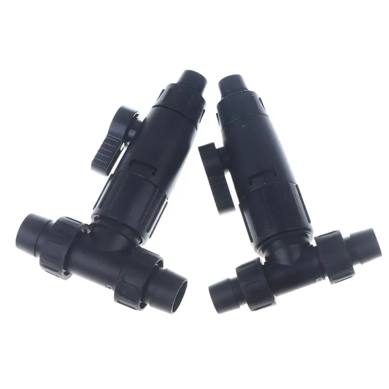 Conector Rápido para Mangueira de Aquário 12/16 mm Válvula Dupla Azul - Imagem 5