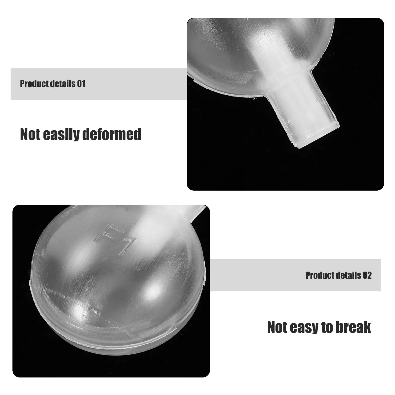 Squeakers Airbag para Brinquedos Pet 50mm 50 Peças - Image 2