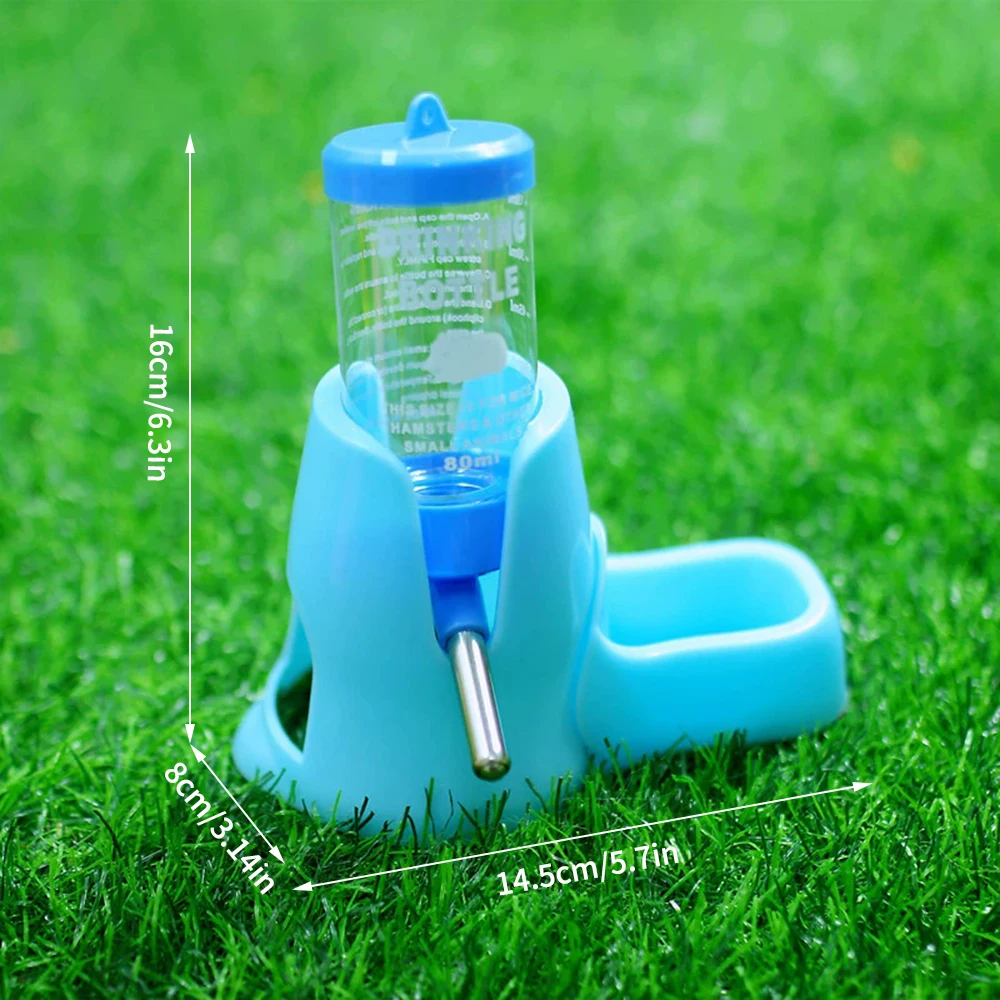 Bebedouro para Roedores 80ml com Alimentador para Gaiola - Imagem 6