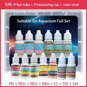 kit teste de água para aquário