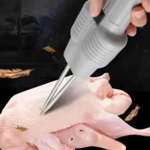 máquina de depenar frangos elétrica