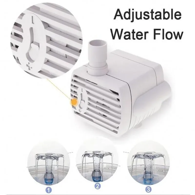 Bomba de Água para Fonte de Gato 3W com Ventosas - Image 3