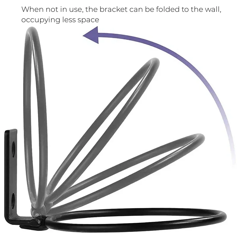 Tigela Elevada para Cães e Gatos de Aço Inoxidável 16.5cm Fixa na Parede - Imagem 3