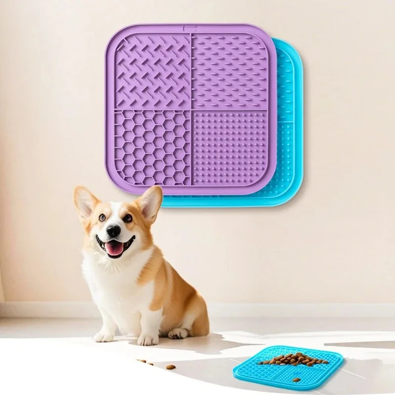 Tapete de Silicone para Cães e Gatos com Ventosas - Imagem 2