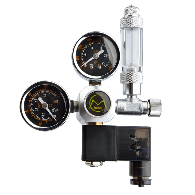 regulador de co2 para aquário com solenoide