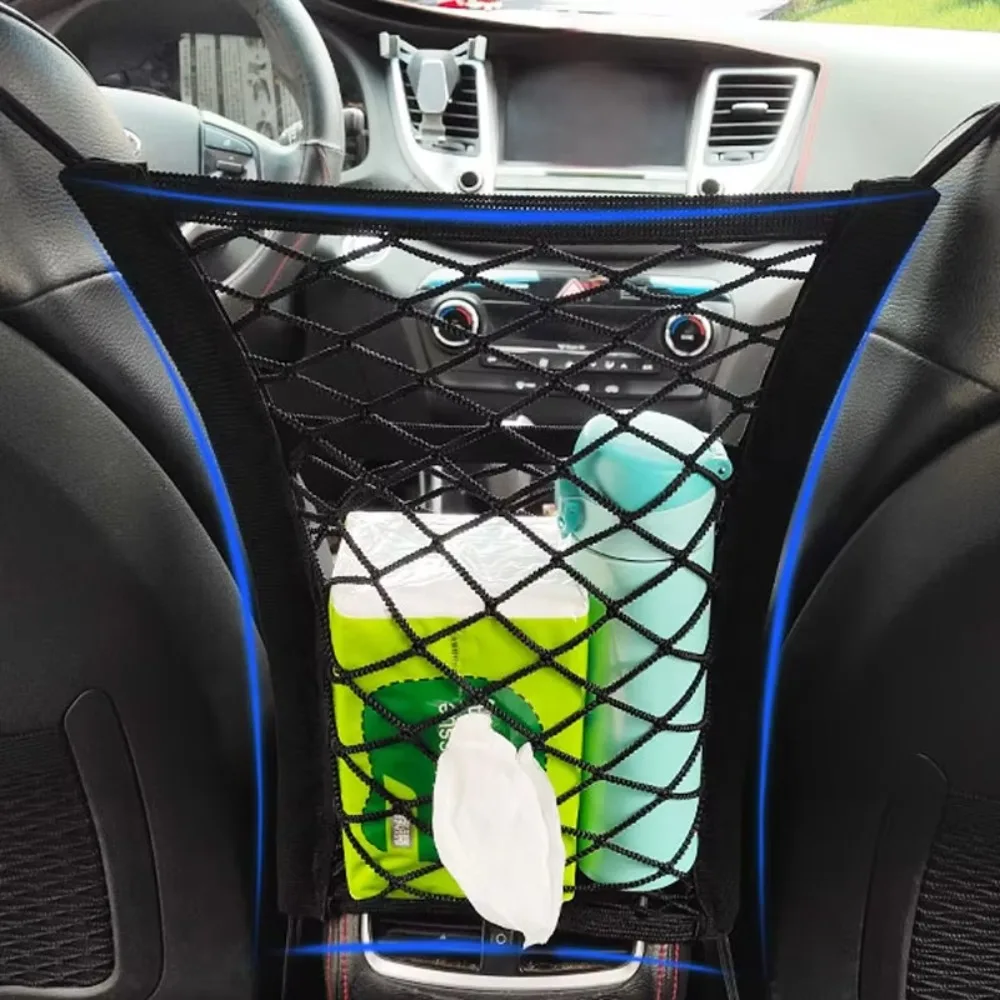 Barreira de Carro para Cães e Gatos com Malha de Segurança e Saco Organizador - Imagem 2