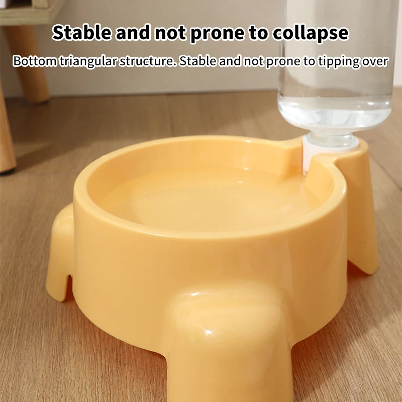 Garrafa de Água para Pets com Tigela Integrada Portátil - Imagem 5