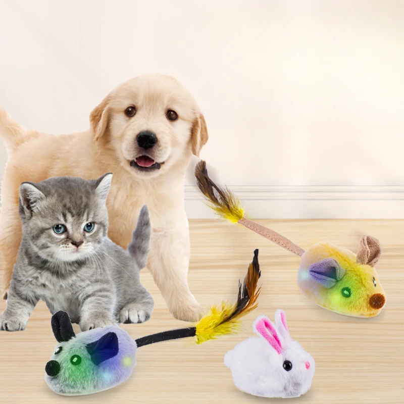 Brinquedo Rato Elétrico para Gatos com Detecção de Toque - Imagem 2