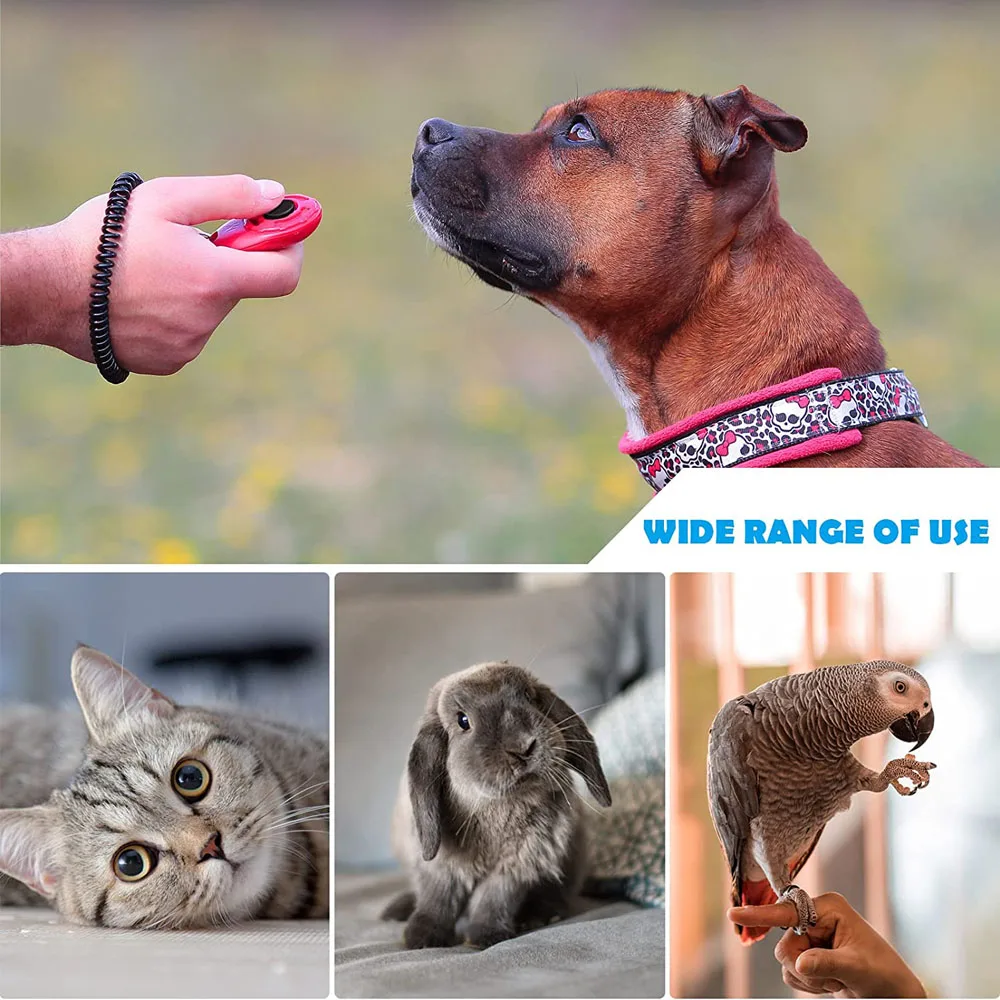 Clicker de Treinamento para Cães com Alça de Pulso Ajustável - Imagem 5