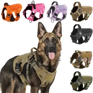 colete tático para cães grandes