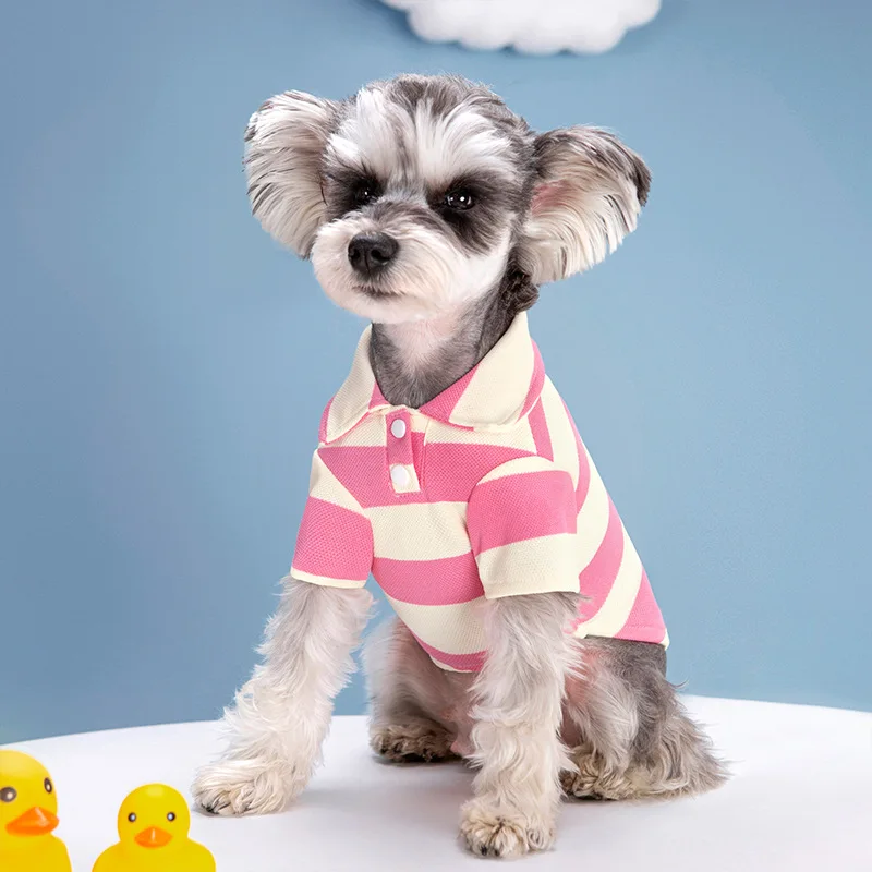 Camisa Polo para Cães e Gatos de Poliéster para Verão - Imagem 5