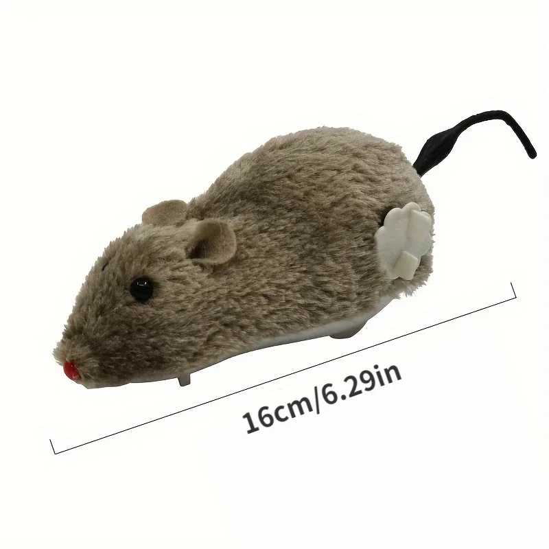 Brinquedo de Corda para Gatos em Formato de Mouse - Imagem 3