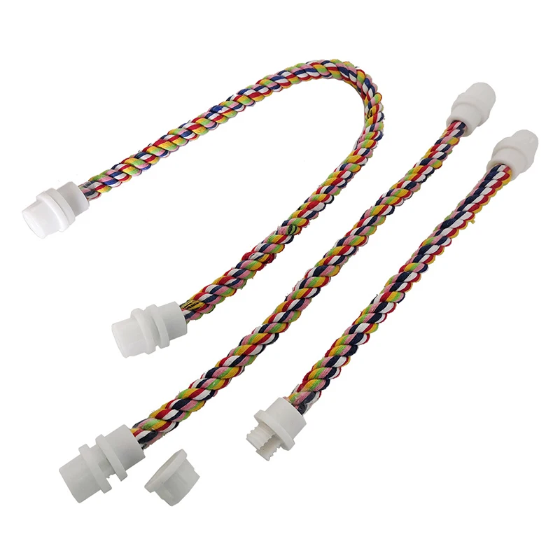 Poleiro para Pássaros de Corda de Algodão Dobrável 30 cm - Imagem 6