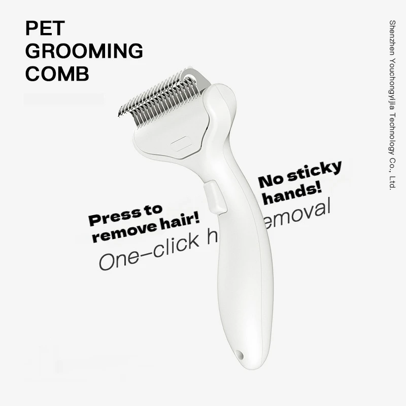 Escova Removedora de Pelos para Cães e Gatos com Design Curvo - Imagem 2